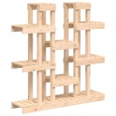 vidaXL Plantestativ 104,5x25x109,5 cm heltre furu