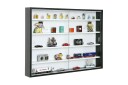 Veggmonter Cestica 80 cm   Svart|Hvit