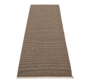 Pappelina Mono matte mørk brun 85x260 cm