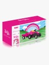 Dolu Trampetraktor Med Slep, Rosa