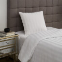 Luna Sleep Bamboo satin bedding White