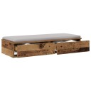  Sengeskuffer i Gamle Tre 75x36,5x16,5 cm Ingeniørtre