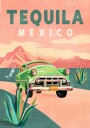 Tequila Mexico  Poster Plakat / 21x30cm