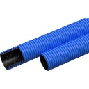 Evodrain 50 Meter Flex Pedreneringsrør 92/76mm Blå