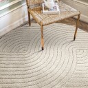Runde tepper   Wendy beige Størrelse: Ø 160 cm