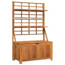  Oppbevaringsboks med espalier 99x50x160 cm heltre akasie
