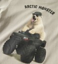 Name It Genser - NmmVoto - Øyfossil/Monstertruck Polar Bear - Name It - 1½ år (86) - Genser Beige Svart