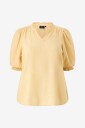 Zizzi Bluse vLina 1/2 Frill Blouse Gul