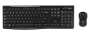 Logitech MK270 Trådløs Tastatur og Mussett med USB Tilkobling - Engelsk - Svart