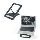 Leitz Ergo Ultraflatt Justerbart Laptopstativ Aluminium Mørkegrå 63460089