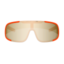 POC Aspire sykkelbriller flou orange translucent/clarity road/partly sunny gold
