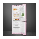 Smeg FAB32RPK6 Retro Kombiskap Frittstående Rosa