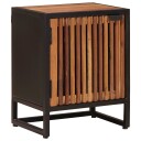 vidaXL Håndlaget sengeskap Naturlig 40 x 30 x 50 cm Massiv mango tre