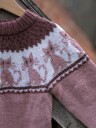 Viking Garn 2323 4 Katte Genser Pudderrosa