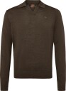 Morris Merino Resort Polo   BROWN   L