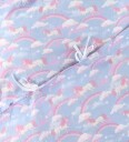 Nørgaard Madsens Sengetøy   Baby   Denim m. Enhjørninger/Rainbow   Nørgaard Madsens   Baby   Sengetøy   Baby   Blå