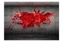 Fototapet Red Ink Blot 300x210 - Artgeist sp. z o. o.