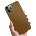 iPhone 11 - Deksel/Mobildeksel Brun Brown
