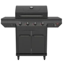 Nexgrill Deluxe 4 Brenner Gassgrill Med Searing Sone | Sort