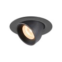 Slv Numinos Gimble Xs Innsunket Spotlight 1 Ampuller Led 2700 K 620 Lm Sort