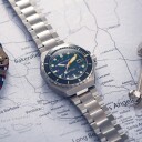 Spinnaker Dumas Harbour Blue SP-5081-GG - Herre - 44 mm - Analog - Automatisk - Mineralglas