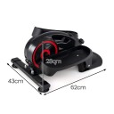 Elliptisk apparat for underbord – justerbar magnetisk motstand