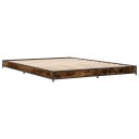  Sengeramme røkt eik 120x200 cm konstruert tre og metall 8721012986794