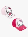 Hello Kitty Caps 2-Pakk, Rosa