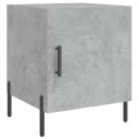 vidaXL Nattbord betonggrå 40x40x50 cm konstruert tre