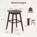 360° svingbar barkrakksett – lin ergonomisk fotstøtte