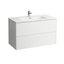 Laufen Base/Pro S møbelpakke, 100x50 cm, matt hvit