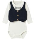 Name It Body Set 2-delt Nbmadam Dark Sapphire Stripes