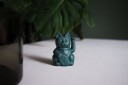 Donkey Lucky Cat Mini Maneki-Neko Green 330537