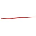  Svingstenger 3 stk 125 cm stål rød