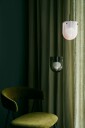 GUBI Seine Taklampe Polert Messing/ Røykfarget