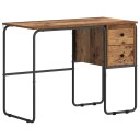 vidaXL Skrivebord med lagring Eiketre 100 x 50 x 75 cm