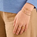 Pernille Corydon Bay Pearl Ring 18 Kt. Forgyldt R-115-GP-48 (ring) - Dame - 925 sterling silver