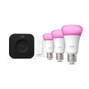 Philips Hue WCA Smart Lyspære Startpakke 8.1W A60 E27