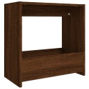 vidaXL Sidebord brun eik 50x26x50 cm konstruert tre