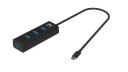 Krux KRX0102 Dokkingstasjon 4x USB A 3.0 Svart