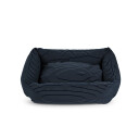 Fossflakes Petbed Mini 50X45 Navy Pinstripe Pet-Bed-050-045-103 