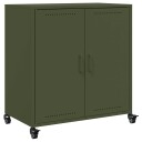  Skjenk olivengrønn 68,5x39x72 cm kaldvalset stål 8721102635434