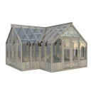 Palmako Veksthus emilia 19,1m2 i glass og tre