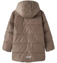 Name It Polstret Jakke   NkfMedow03   Brown Linser   Name It   6 år (116)   Dunjakke Beige Brun