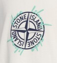 Stone Island T skjorte   Hvit m. Trykk   Stone Island   14 år 164   T skjorte