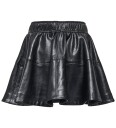 Kids Only Kogjacky Faux Leather Skater Skirt Pnt   BLACK   146