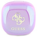 Guess 4G Bluetooth TWS hodetelefoner med logotrykk + dokkingstasjon Lilla