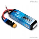DynoMAX B9850 Connector Adapter EC3 male - XT60 female