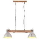 vidaXL Industriell hengelampe 25 W sølv 109 cm E27