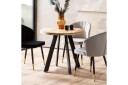 Spisebord Wohnling rundt massivt tre moderne landlig stil 80 cm - 80 cm